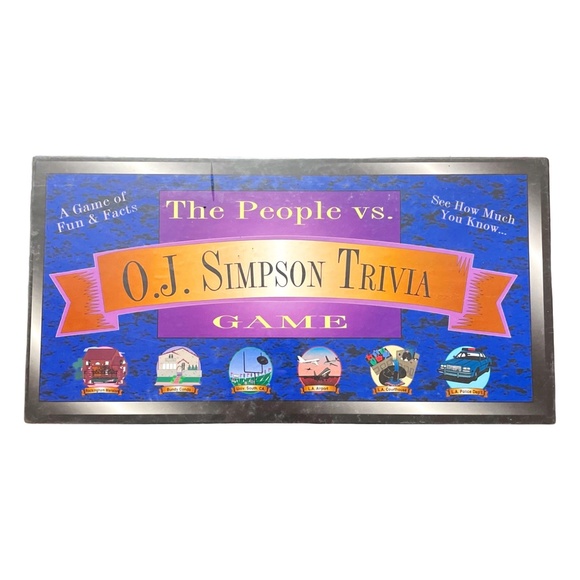 NWT's RARE THE PEOPLE VS O.J. SIMPSON TRIVIA GAME - Prototype - Picture 1 of 3